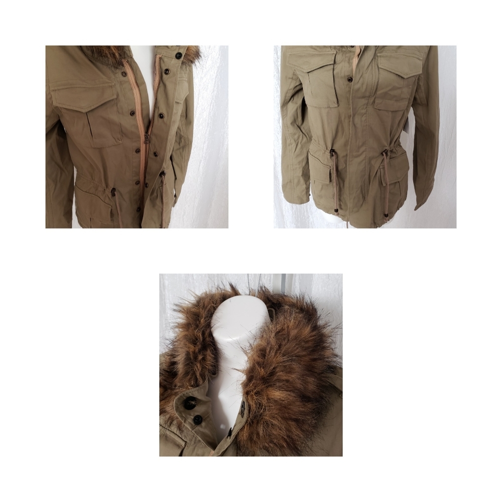 Victoria's Secret Parka Coat Sz M NWOT - Picture 2 of 4